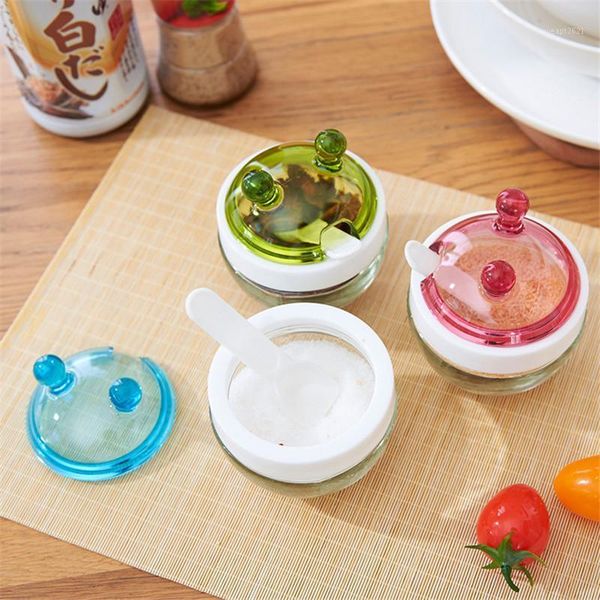 storage bottles & jars transparent lid condiment pot seasoning bottle glass kitchen supplies saltcellar rotational regulation spice salt
storage bottles & jars transparent lid condiment pot seasoning bottle glass kitchen supplies saltcellar rotational regulation spice salt