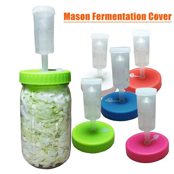 fermentation lid cover with one-way exhaust valves fermenting lids kit for wide mouth mason jars 86mm hogard kitchen storage & organization
fermentation lid cover with one-way exhaust valves fermenting lids kit for wide mouth mason jars 86mm hogard kitchen storage & organization