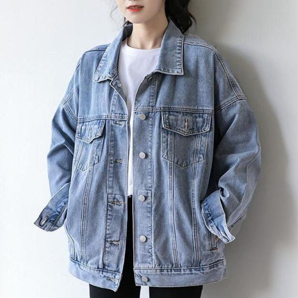women's jackets jacket coat denim loose casual pocket outerwear korean manteau fashion bf versatile harajuku tudent, Black;brown
women's jackets jacket coat denim loose casual pocket outerwear korean manteau fashion bf versatile harajuku tudent, Black;brown