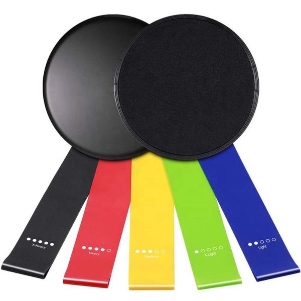 resistance bands home gym lloop band exercise with gliding discs core slider 
resistance bands home gym lloop band exercise with gliding discs core slider