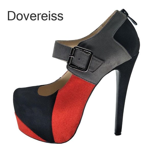 dress shoes dovereiss fashion women's summer platform narrow band back zipper buckle consice pumps 42 43, Black
dress shoes dovereiss fashion women's summer platform narrow band back zipper buckle consice pumps 42 43, Black