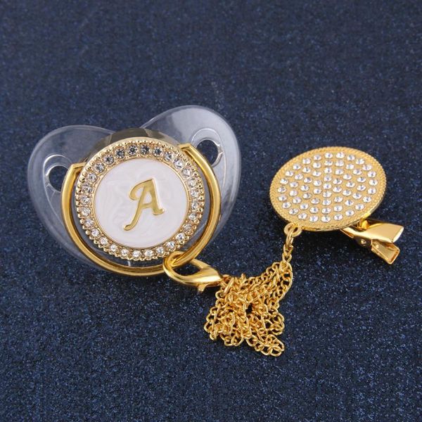 pacifiers# 26 initial letters transparent bling pacifier with chain clip born kids baby orthodontic dummy teat nipple soother
pacifiers# 26 initial letters transparent bling pacifier with chain clip born kids baby orthodontic dummy teat nipple soother