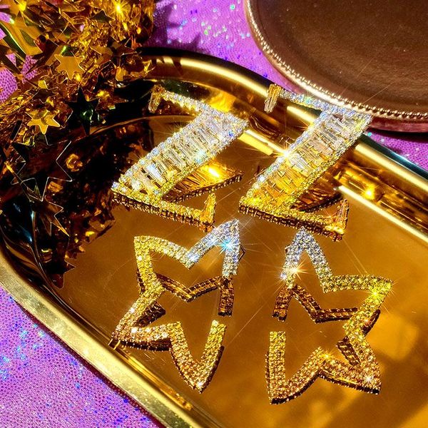 shining star z shape stud earrings for women full rhinestone crystal gold color earring sfashion wedding party gift, Golden;silver
shining star z shape stud earrings for women full rhinestone crystal gold color earring sfashion wedding party gift, Golden;silver