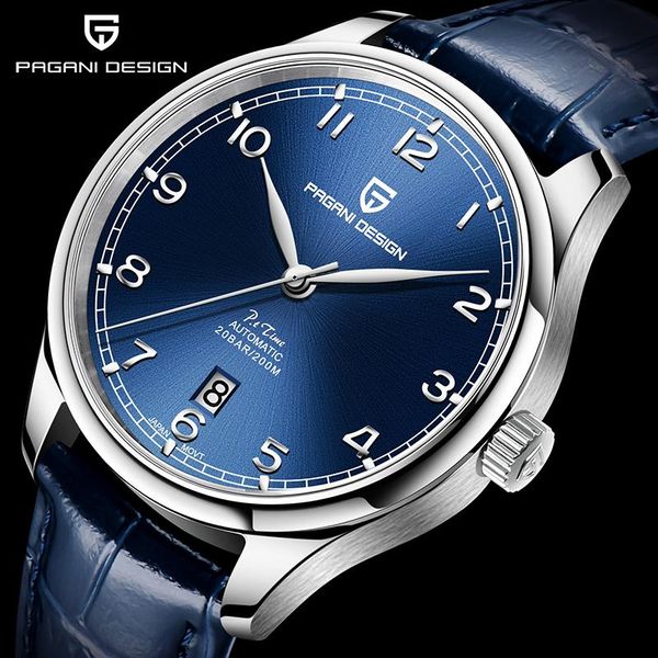 wristwatches pagani design leather men's clock stainless steel waterproof sports mechanical watches brand sapphire glass automatic watc, Slivery;brown
wristwatches pagani design leather men's clock stainless steel waterproof sports mechanical watches brand sapphire glass automatic watc, Slivery;brown