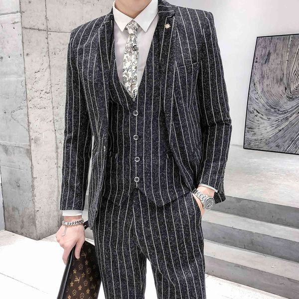 men's suits & blazers new mens wedding groom tuxedos fashion business suit casual men slim fit ( jacket + vest pants, White;black
men's suits & blazers new mens wedding groom tuxedos fashion business suit casual men slim fit ( jacket + vest pants, White;black