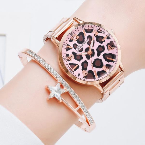 wristwatches women watch leopard pattern rhinestone elegant ladies watches gold clock wrist for relogio feminino, Slivery;brown
wristwatches women watch leopard pattern rhinestone elegant ladies watches gold clock wrist for relogio feminino, Slivery;brown