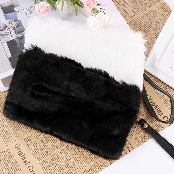 fashion womens elegant clutch bag faux fur handbag cute children princess party small girls tote wallet candy color, Red;black
fashion womens elegant clutch bag faux fur handbag cute children princess party small girls tote wallet candy color, Red;black