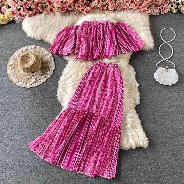 seaside vacation vintage printing high waist slim skirt two-piece suit off shoulder strapless tube cropped summer 210602, White
seaside vacation vintage printing high waist slim skirt two-piece suit off shoulder strapless tube cropped summer 210602, White