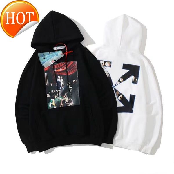 winter autumn off new 2021 virgin oil painting print hooded plush sweater for men and women, Black
winter autumn off new 2021 virgin oil painting print hooded plush sweater for men and women, Black