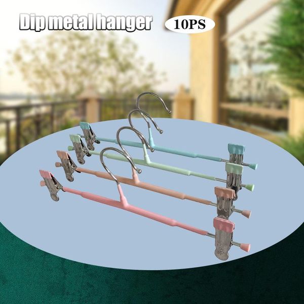 hangers & racks 10pcs thickening nanos impregnation slip-resistant hanger stainless steel hanging wet dry dual-use clothes storage
hangers & racks 10pcs thickening nanos impregnation slip-resistant hanger stainless steel hanging wet dry dual-use clothes storage