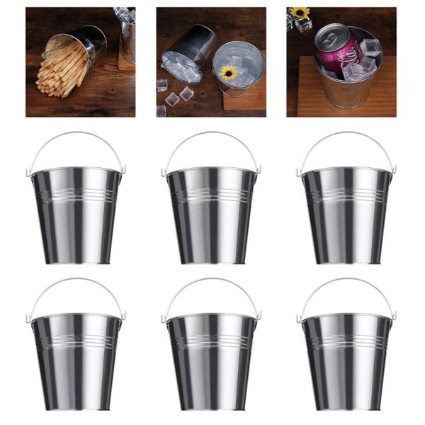 gift wrap nuolux 6pcs 10.5x7.2x10.5cm mini tinplate metal bucket icing french fries tin pails
gift wrap nuolux 6pcs 10.5x7.2x10.5cm mini tinplate metal bucket icing french fries tin pails