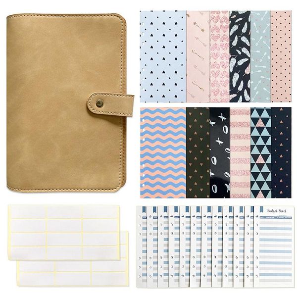 gift wrap 1set pu leather notebook binder planner budget organizer colorful round ring cover diy supplies
gift wrap 1set pu leather notebook binder planner budget organizer colorful round ring cover diy supplies