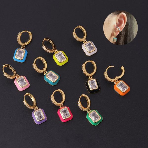 hoop & huggie 1pc painting oil square cz cartilage piercing earrings for women geometric pendent ear buckle drop dangel earring jewelry, Golden;silver
hoop & huggie 1pc painting oil square cz cartilage piercing earrings for women geometric pendent ear buckle drop dangel earring jewelry, Golden;silver