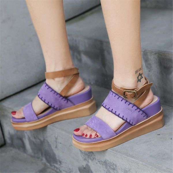 purple women sandals platform creepers wedge shoes woman gladiator sandal beach comfortable sandalias mujer dress, Black
purple women sandals platform creepers wedge shoes woman gladiator sandal beach comfortable sandalias mujer dress, Black
