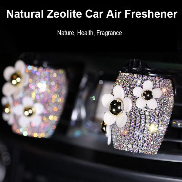 crystal daisy flower car air freshener outlet vent clip conditioner perfume zeolite fragrance auto decor for girl ladies
crystal daisy flower car air freshener outlet vent clip conditioner perfume zeolite fragrance auto decor for girl ladies