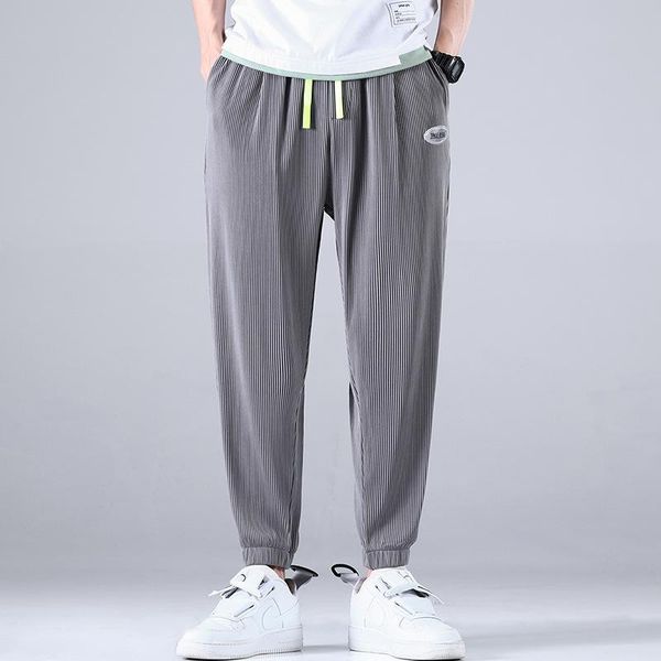 men's pants 2021 summer japanese style of trendy brand ins simple&ultra-thin casual loose ice silk wild, Black
men's pants 2021 summer japanese style of trendy brand ins simple&ultra-thin casual loose ice silk wild, Black