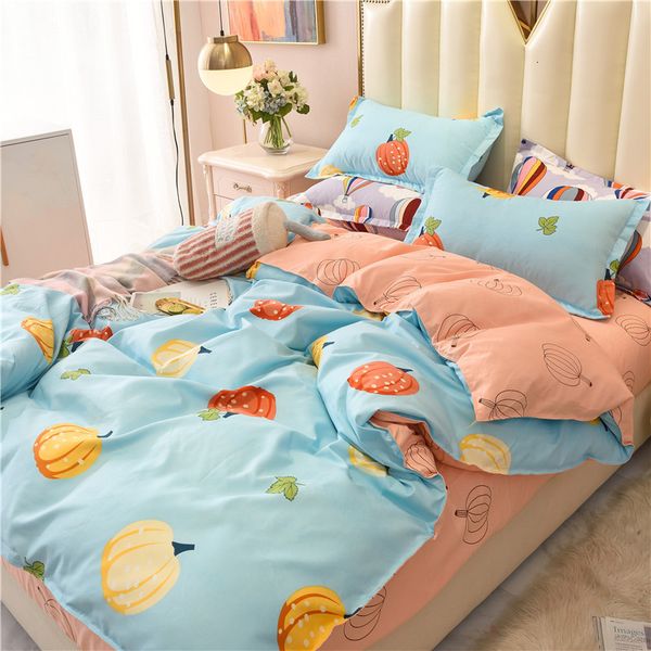 four piece simple autumn and winter bed sheet quilt cover thickened all cotton ground wool home textile bedding
four piece simple autumn and winter bed sheet quilt cover thickened all cotton ground wool home textile bedding