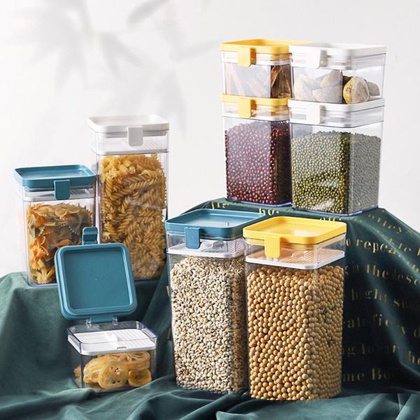 storage bottles & jars 500/1000ml multigrain sealed grain rice dispenser container moisture-proof jar kitchen containers
storage bottles & jars 500/1000ml multigrain sealed grain rice dispenser container moisture-proof jar kitchen containers