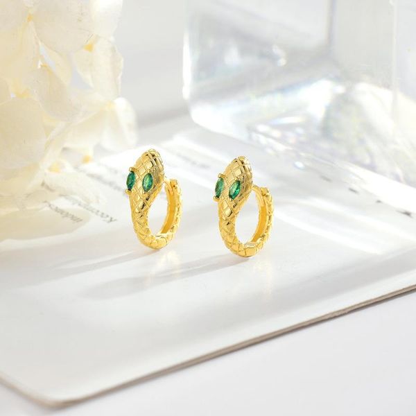 hoop & huggie reeti 925 sterling silver earrings zircon snake for women gift earings fashion jewelry, Golden;silver
hoop & huggie reeti 925 sterling silver earrings zircon snake for women gift earings fashion jewelry, Golden;silver