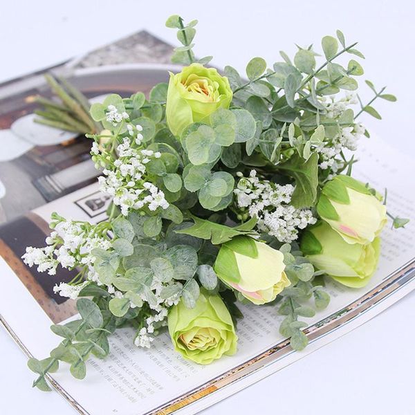 35cm silk artificial flowers roses plants eucalyptus leaves fake dry flower for wedding bouquets table centerpieces decoration decorative &
35cm silk artificial flowers roses plants eucalyptus leaves fake dry flower for wedding bouquets table centerpieces decoration decorative &