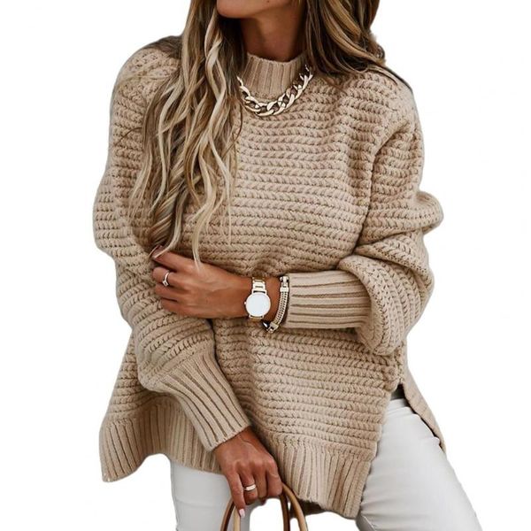 women's blouses & shirts women sweatshirt autumn winter mock neck side split hem long puff sleeve solid vintage elegant knitted plus si, White
women's blouses & shirts women sweatshirt autumn winter mock neck side split hem long puff sleeve solid vintage elegant knitted plus si, White