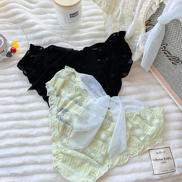 women's panties underpants maiden lace transparency bowknot women briefs janpanese lolita girl cotton crotch ventilation sweet, Black;pink
women's panties underpants maiden lace transparency bowknot women briefs janpanese lolita girl cotton crotch ventilation sweet, Black;pink
