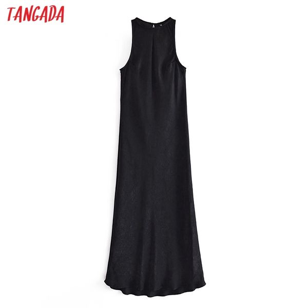 women black tank long dress sleeveless button fashion lady elegant dresses vestido qn90 210416, Black;gray
women black tank long dress sleeveless button fashion lady elegant dresses vestido qn90 210416, Black;gray