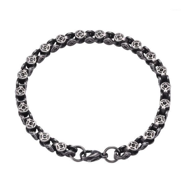 charm bracelets 2021 fashion stainless steel bracelet men and women hip hop jewelry gifts gs0126, Golden;silver
charm bracelets 2021 fashion stainless steel bracelet men and women hip hop jewelry gifts gs0126, Golden;silver