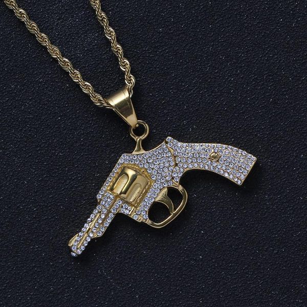 Fashion Bling Stainless Steel Gun Shape Pendants Necklace For Men And Women SN235 Pendant Necklaces, Silver
Fashion Bling Stainless Steel Gun Shape Pendants Necklace For Men And Women SN235 Pendant Necklaces, Silver