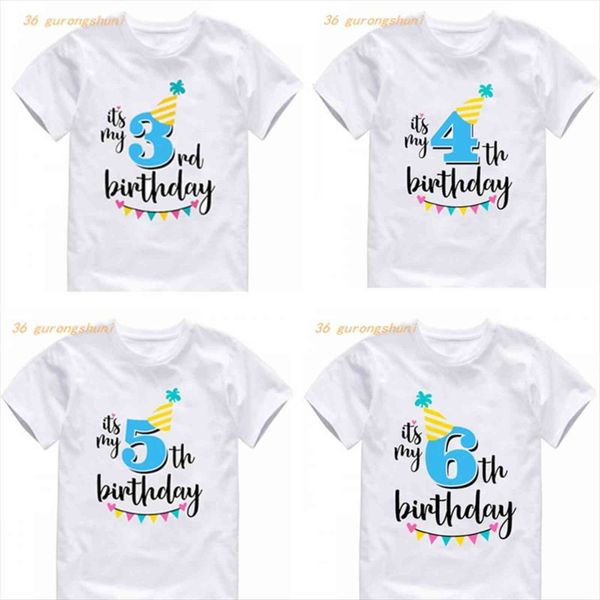 boy cartoon t shirt kids clothes boys birthday shirts size number 2 3 4 5 7 year children party girls, Blue
boy cartoon t shirt kids clothes boys birthday shirts size number 2 3 4 5 7 year children party girls, Blue