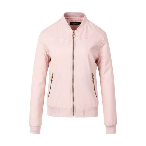 women's jackets spring autumn jacket baseball coat women casual solid color femme veste outwear, Black;brown
women's jackets spring autumn jacket baseball coat women casual solid color femme veste outwear, Black;brown