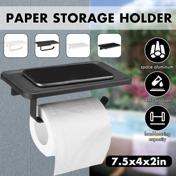 toilet paper holders wall mounted black holder stainless steel wc tissue towel roll shelf with phone storage rack bathroom accessories
toilet paper holders wall mounted black holder stainless steel wc tissue towel roll shelf with phone storage rack bathroom accessories