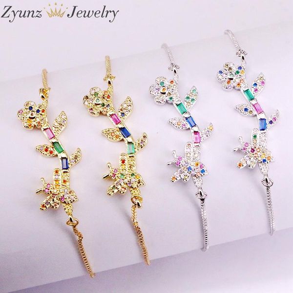 fashion rainbow crystal zirconia leave shaped multi jewelry bracelets micro pave cz slide chain link,, Black
fashion rainbow crystal zirconia leave shaped multi jewelry bracelets micro pave cz slide chain link,, Black