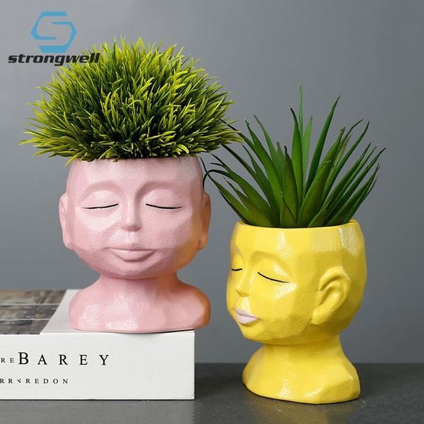 planters & pots strongwell geometric ceramic flower pot home garden planter succulent plants potted container office deskdecoration
planters & pots strongwell geometric ceramic flower pot home garden planter succulent plants potted container office deskdecoration