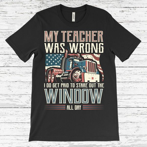 truck driver vintage t-shirt truck driver birthday present truck driver gifts, White;black
truck driver vintage t-shirt truck driver birthday present truck driver gifts, White;black