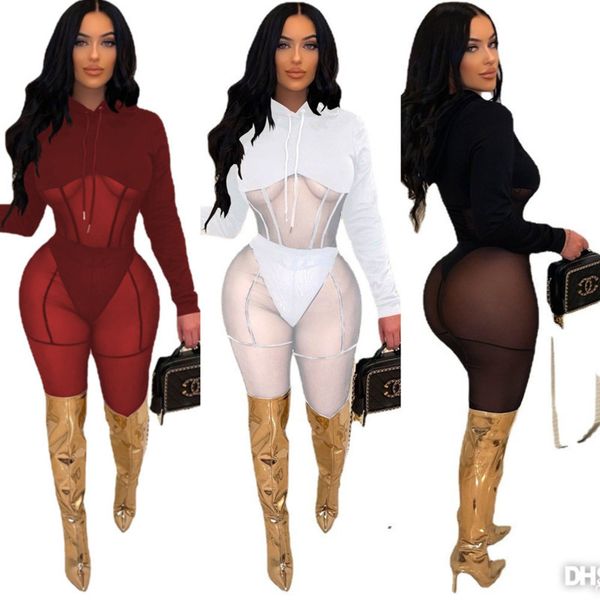 women two piece pant set 2022 spring hoodies tracksuit sanding long sleeve trousers mesh stitching suit, White
women two piece pant set 2022 spring hoodies tracksuit sanding long sleeve trousers mesh stitching suit, White