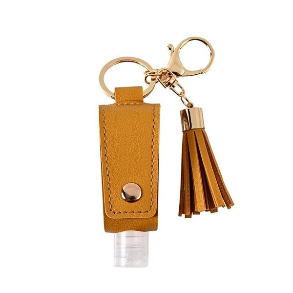 storage bottles & jars 918d 30ml portable empty leakproof plastic travel bottle for hand sanitizer with tassels leather keychain holder carr
storage bottles & jars 918d 30ml portable empty leakproof plastic travel bottle for hand sanitizer with tassels leather keychain holder carr