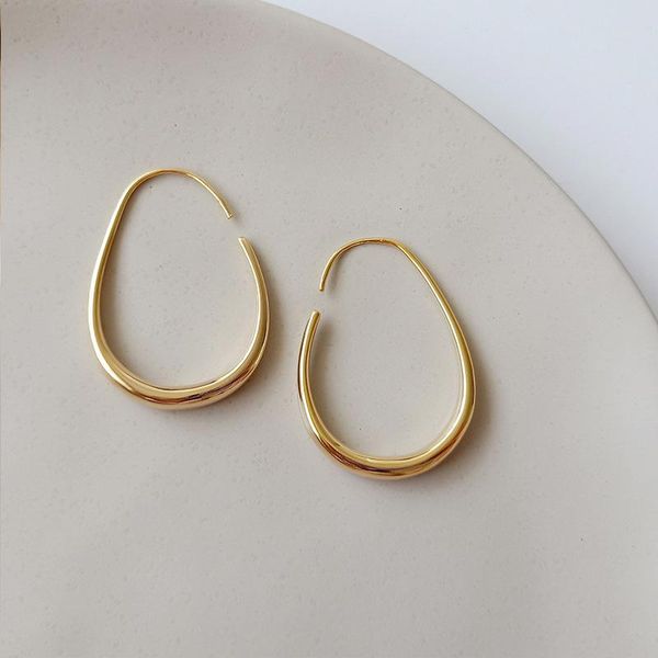 hoop & huggie fashion earrings gold water drop circle simple pendientes big for women jewelry accessories, Golden;silver
hoop & huggie fashion earrings gold water drop circle simple pendientes big for women jewelry accessories, Golden;silver