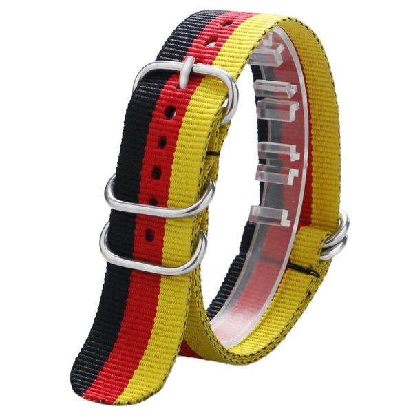 watch bands germany flag band strap 20mm 22mm fabric nylon canvas steel pin buckle replacement mens womens casual outdoors watchband, Black;brown
watch bands germany flag band strap 20mm 22mm fabric nylon canvas steel pin buckle replacement mens womens casual outdoors watchband, Black;brown