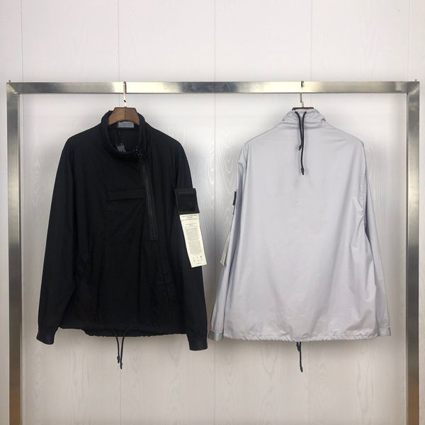 the men air hooded jacket windbreaker zipper hoodies patchwork jackets stone running sports hoody jogger casual island coat e2a003, Black;brown
the men air hooded jacket windbreaker zipper hoodies patchwork jackets stone running sports hoody jogger casual island coat e2a003, Black;brown