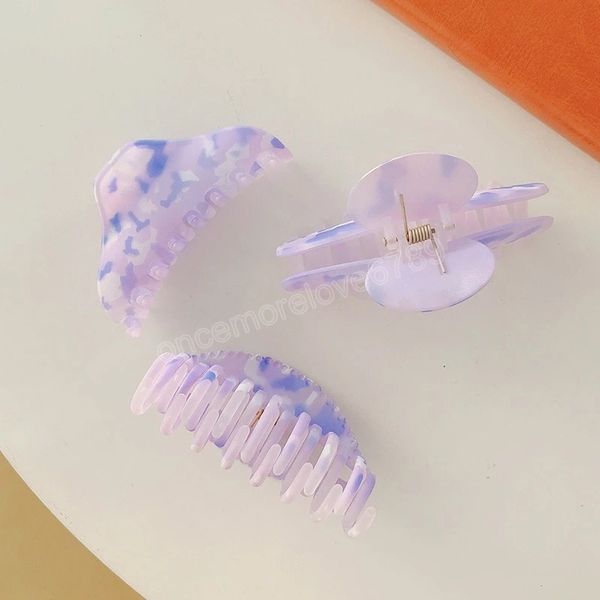 fashion women acetate hair claws clamps charm purple lady small size hair clips headdress hair styling tool, Slivery;golden
fashion women acetate hair claws clamps charm purple lady small size hair clips headdress hair styling tool, Slivery;golden