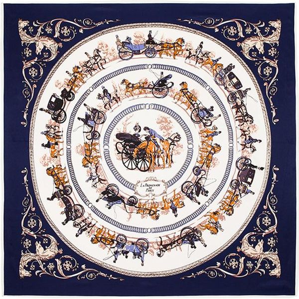 scarves 100% silk square scarf women spain euro carriage horse print neckerchief foulard hijab shawls wrap female bandana, Blue;gray
scarves 100% silk square scarf women spain euro carriage horse print neckerchief foulard hijab shawls wrap female bandana, Blue;gray