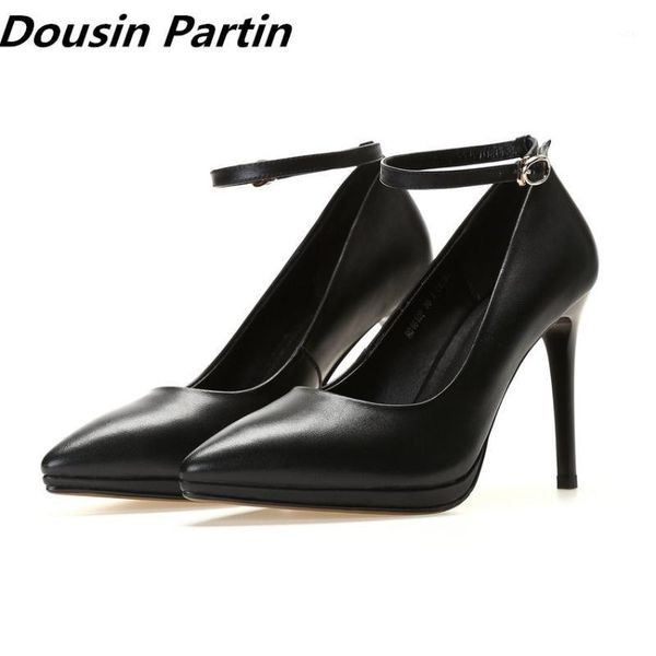 dousin partin black sheepskin leather high heels buckles pointed toe women pumps shoes woman zapatos mujer wedding dress1
dousin partin black sheepskin leather high heels buckles pointed toe women pumps shoes woman zapatos mujer wedding dress1