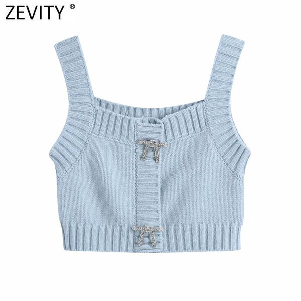 zevity women fashion solid color diamond bow knitting sling sweater female basic spaghetti strap short vest chic crop s655 210419, White
zevity women fashion solid color diamond bow knitting sling sweater female basic spaghetti strap short vest chic crop s655 210419, White