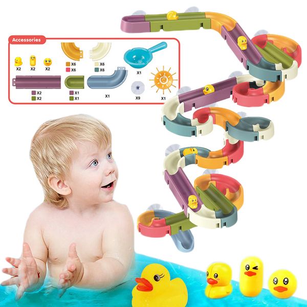 Baby Bath Toys Wall Track Slide Cup Marble Race Run Track Bathroom Bathtub Kids Play Water Games Toy Set for Children
Baby Bath Toys Wall Track Slide Cup Marble Race Run Track Bathroom Bathtub Kids Play Water Games Toy Set for Children