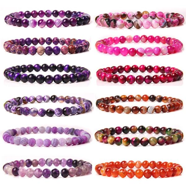 beaded, strands wholesale 6mm purple natural amethysts tiger eye aagtes stone beads bracelet handmade yoga energy jewelry gifts for women me, Black
beaded, strands wholesale 6mm purple natural amethysts tiger eye aagtes stone beads bracelet handmade yoga energy jewelry gifts for women me, Black