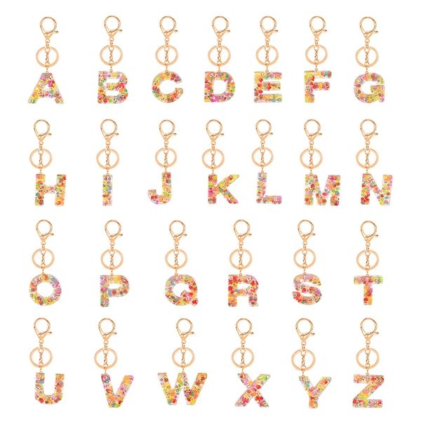 fashion creativity letter keychain trendy fruit colorful 26 english letter initial resin handbag keyring accessories for women, Slivery;golden
fashion creativity letter keychain trendy fruit colorful 26 english letter initial resin handbag keyring accessories for women, Slivery;golden