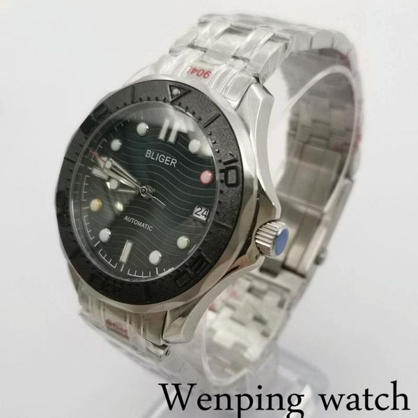 wristwatches 41mm nh35a sapphire glass dress selfwinding silver shell men watch luminous marks unidirectional bezel ring back, Slivery;brown
wristwatches 41mm nh35a sapphire glass dress selfwinding silver shell men watch luminous marks unidirectional bezel ring back, Slivery;brown