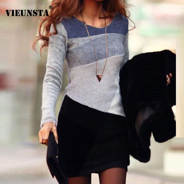 spring o-neck color block dress women patchwork pullover autumn elegant long sleeve office lady party 2xl casual dresses, Black;gray
spring o-neck color block dress women patchwork pullover autumn elegant long sleeve office lady party 2xl casual dresses, Black;gray