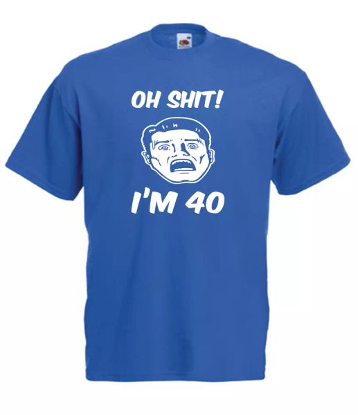 oh sh*t birthday 40 xmas gift idea mens women tshirts multi-color size s-2xl, White;black
oh sh*t birthday 40 xmas gift idea mens women tshirts multi-color size s-2xl, White;black